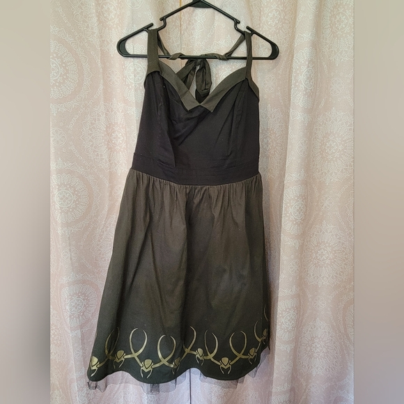 Her Universe Loki Pin Up Dress. Halter Style. - Picture 2 of 5